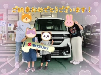 ★６月２３日（日）スペーシアカスタムご納車★
